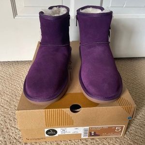 BRAND New Purple Koolaburra by Ugg Girls Boots